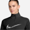 NIKE Swoosh 1/2-Zip Laufshirt Damen