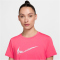 NIKE One Swoosh Dri-FIT kurzarm Laufshirt Damen
