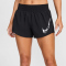 NIKE One Swoosh Dri-FIT Mid-Waist Brief-Lined Laufshorts Damen