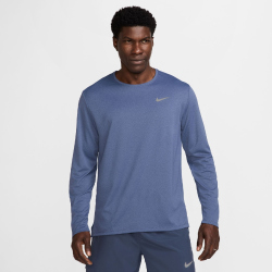 NIKE Miler Dri-FIT UV langarm Laufshirt Herren