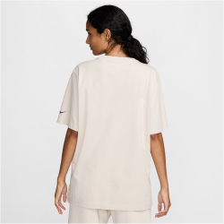 NIKE Sportswear Phoenix T-Shirt Damen 104 - lt orewood brn M