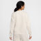 NIKE Sportswear Phoenix Fleece STD Logo Sweatshirt Damen 104 - lt orewood brn/white/armory navy S