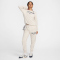 NIKE Sportswear Phoenix Fleece STD Logo Sweatshirt Damen 104 - lt orewood brn/white/armory navy S