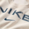 NIKE Sportswear Phoenix Fleece STD Logo Sweatshirt Damen 104 - lt orewood brn/white/armory navy S