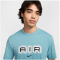 NIKE Sportswear Swoosh Air Graphic T-Shirt Herren 464 - denim turq/black S