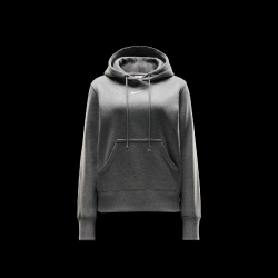NIKE Sportswear Phoenix Fleece Hoodie Damen 063 - dk grey heather/sail S