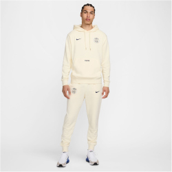 NIKE Paris Saint-Germain Sportswear Club Hoodie Herren 113 - coconut milk/midnight navy S