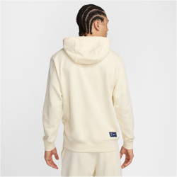 NIKE Paris Saint-Germain Sportswear Club Hoodie Herren 113 - coconut milk/midnight navy S