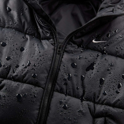 NIKE Sportswear Classic Puffer Therma-FIT Kapuzen-Steppjacke Damen 010 - black/white XS