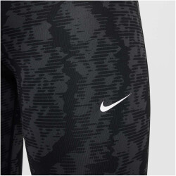 NIKE Pro Dri-FIT Leggings Mädchen 010 - black/white S (128-137 cm)