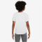 NIKE One Dri-FIT kurzarm Trainingsshirt Mädchen 100 - white/black L (146-156 cm)