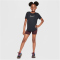 NIKE One Dri-FIT kurzarm Trainingsshirt Mädchen 010 - black/white L (146-156 cm)