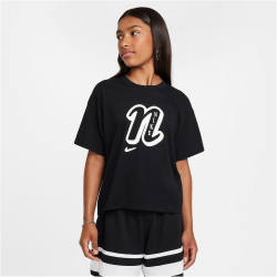 NIKE Sportswear T-Shirt Mädchen 010 - black S...