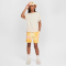 NIKE Sportswear T-Shirt Mädchen 126 - sanddrift M (137-146 cm)