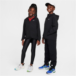 NIKE UV Dri-FIT Woven Trainingsjacke Kinder 010 - black/reflective silv XL (158-170 cm)