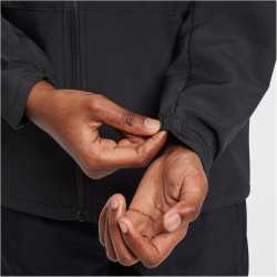 NIKE UV Dri-FIT Woven Trainingsjacke Kinder 010 - black/reflective silv XL (158-170 cm)