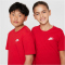 NIKE Sportswear T-Shirt Kinder 657 - university red XS (122-128 cm)