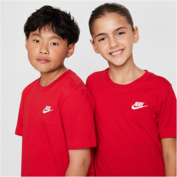 NIKE Sportswear T-Shirt Kinder 657 - university red L (147-158 cm)