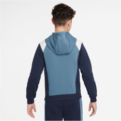 NIKE Air Hoodie Kinder 429 - aegean storm/midnight navy/white/white M (137-147 cm)