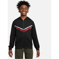 NIKE Sportswear Club+ Kapuzenjacke Kinder 010 - black M...