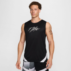 NIKE Icon Dri-FIT Basketball Trikot Herren 010 - black/white/black/white M