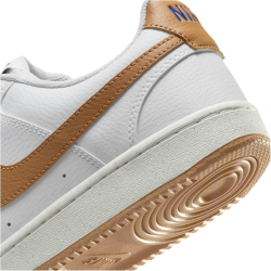 NIKE Court Vision Low Next Nature Sneaker Damen 102 - white/flax-game royal-sail 35.5