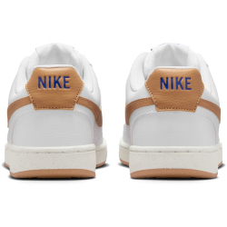 NIKE Court Vision Low Next Nature Sneaker Damen 102 - white/flax-game royal-sail 35.5