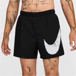 NIKE Challenger Swoosh 5" Dri-FIT Laufshorts Herren 010 - black/black/black/white S