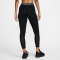 NIKE Pro Mid-Waist 7/8-Leggings Damen 010 - black/iron grey/white/white XXS