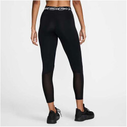 NIKE Pro Mid-Waist 7/8-Leggings Damen 010 - black/iron...