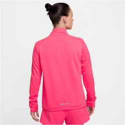 NIKE Swoosh 1/2-Zip Laufshirt Damen 629 - aster...