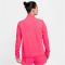 NIKE Swoosh 1/2-Zip Laufshirt Damen 629 - aster pink/glacier blue S