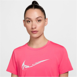 NIKE One Swoosh Dri-FIT kurzarm Laufshirt Damen 629 -...