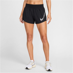 NIKE One Swoosh Dri-FIT Mid-Waist Brief-Lined Laufshorts...