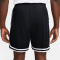 NIKE DNA Dri-FIT 6" Basketballshorts Herren 010 - black/white/white M