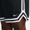 NIKE DNA Dri-FIT 6" Basketballshorts Herren 010 - black/white/white M