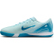 NIKE Air Zoom Mercurial Vapor 16 Academy IC Hallen-Fu&szlig;ballschuhe Herren 400 - glacier blue/blue orbit 38