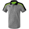 erima Liga Line 2.0 Funktions-Poloshirt grey melange/black/green gecko S