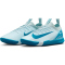 NIKE Jr. Air Zoom Mercurial Vapor 16 Academy IC Hallen-Fu&szlig;ballschuhe Kinder 400 - glacier blue/blue orbit 32
