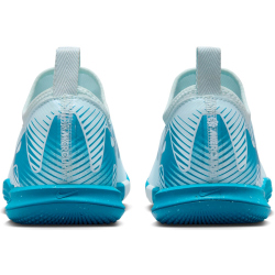 NIKE Jr. Air Zoom Mercurial Vapor 16 Academy IC Hallen-Fu&szlig;ballschuhe Kinder 400 - glacier blue/blue orbit 36.5