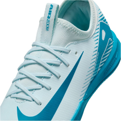 NIKE Jr. Air Zoom Mercurial Vapor 16 Academy IC Hallen-Fu&szlig;ballschuhe Kinder 400 - glacier blue/blue orbit 36.5