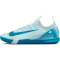 NIKE Jr. Air Zoom Mercurial Vapor 16 Academy IC Hallen-Fu&szlig;ballschuhe Kinder 400 - glacier blue/blue orbit 36.5