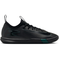 NIKE Jr. Air Zoom Mercurial Vapor 16 Academy IC Hallen-Fu&szlig;ballschuhe Kinder 002 - black/black-deep jungle 36.5