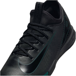 NIKE Jr. Air Zoom Mercurial Vapor 16 Academy IC Hallen-Fu&szlig;ballschuhe Kinder 002 - black/black-deep jungle 36.5