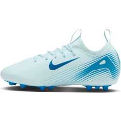 NIKE Jr. Air Zoom Mercurial Vapor 16 Academy AG Kunstrasen-Fu&szlig;ballschuhe Kinder 400 - glacier blue/black 32