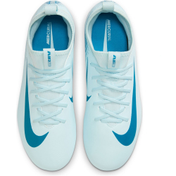NIKE Jr. Air Zoom Mercurial Vapor 16 Academy AG Kunstrasen-Fu&szlig;ballschuhe Kinder 400 - glacier blue/black 33