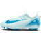 NIKE Jr. Air Zoom Mercurial Vapor 16 Academy AG Kunstrasen-Fu&szlig;ballschuhe Kinder 400 - glacier blue/black 33