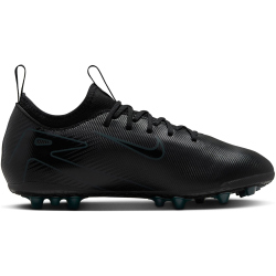 NIKE Jr. Air Zoom Mercurial Vapor 16 Academy AG Kunstrasen-Fu&szlig;ballschuhe Kinder 002 - black/black-deep jungle 33