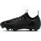 NIKE Jr. Air Zoom Mercurial Vapor 16 Academy FG/MG Fußballschuhe Kinder 002 - black/black-deep jungle 33.5