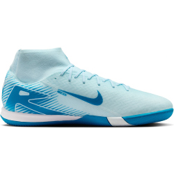 NIKE Air Zoom Mercurial Superfly 10 Academy IC Hallen-Fu&szlig;ballschuhe Herren 400 - glacier blue/blue orbit 38.5
